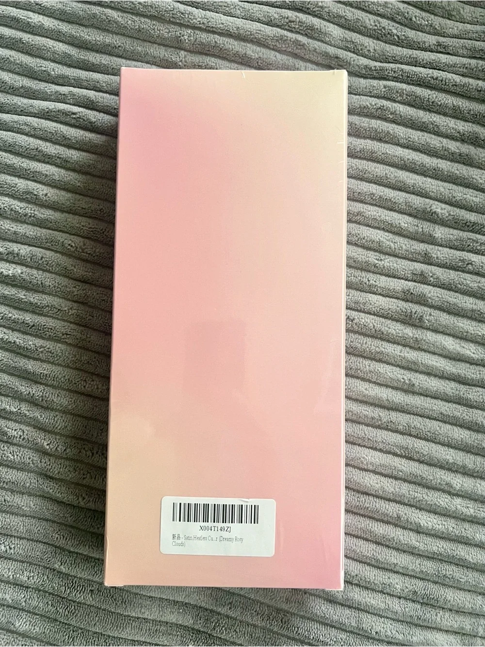 Dreamy Rosy Clouds Satin Heatless Curling Set - Pink